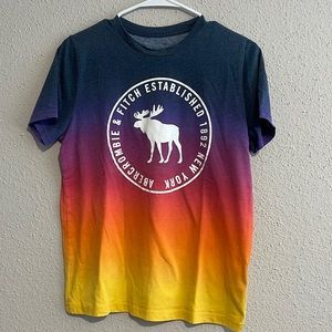 Abercrombie Kids Colorful T-Shirt New York Series Age 13/14
